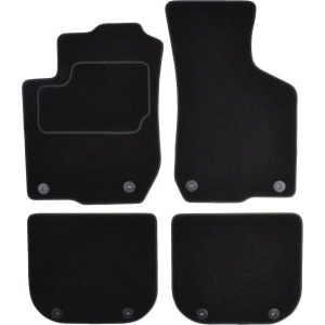 Set 4 covorase auto MAMMOOTH, Velur, pentru AUDI A3 1996-2003 SALOON, Negru