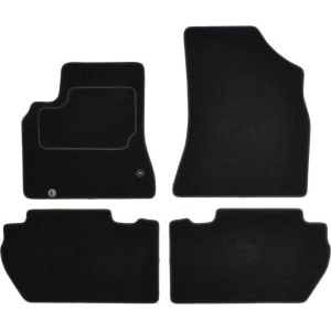 Set 4 covorase auto MAMMOOTH, Velur, pentru CITROEN BERLINGO MULTISPACE 2008+ VAN, Negru