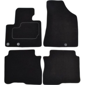 Set 4 covorase auto MAMMOOTH, Velur, pentru HYUNDAI SANTA F? I, SANTA F? II 2004-2012 OFF-ROAD/SUV, Negru