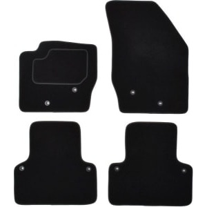 Set 4 covorase auto MAMMOOTH, Velur, pentru VOLVO XC90 I 2002-2014 OFF-ROAD/SUV, Negru