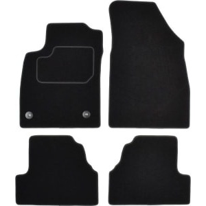 Set 4 covorase auto MAMMOOTH, Velur, pentruOPEL MOKKA / MOKKA X 2012+ OFF-ROAD/SUV, Negru