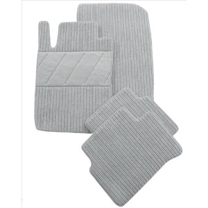 Set Covorase Mocheta Model Rex Culoare Grafit Captiva Petex
