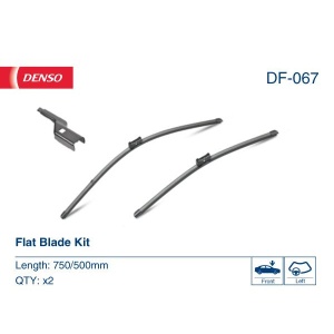 Set Lamela stergator Denso Flat 750/500 mm
