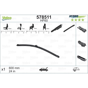 Stergator Valeo HydroConnect 60 cm