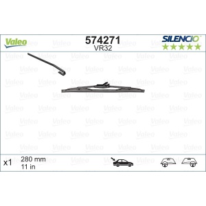Stergator Valeo Silencio Performance 280 mm