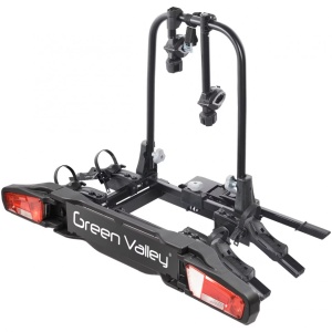 Suport 2 biciclete Green Valley TOURER (3 cu adaptor) cu prindere pe carligul de remorcare