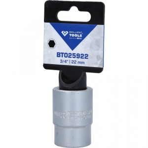 TUBULARA 3/4 HEXAGONALA 22MM- BRILLIANT TOOLS - BT025922