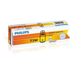 12910Cp Bec 12V3W Tip T3W (Se Factureaza Cate 10) Philips