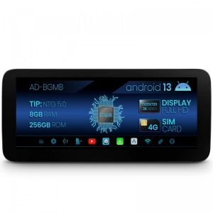 1Navigatie Mercedes Benz G-Class W463 (2016-2018), NTG 5.0, Android 13, MB-Octacore, 8GB RAM , 256GB ROM, 12.3 Inch - AD-BGMB1000850V4