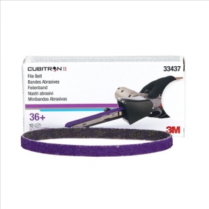 334373M Set 10 Benzi Cubitron Ii File Belt P36-3M