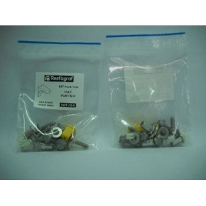 A509304 Sfnbb Set Agrafe Montaj Aripa Fata Punto Ii 1999- Restagraf