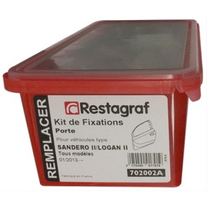 A702002A Set Agrafe Montaj Usa Fata/Spate Logan Ii/Sandero Ii Restagraf