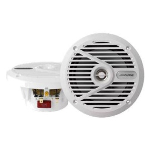 Alpine sps-m601w difuzoare coaxiale marine de 16.5cm, 30w rms