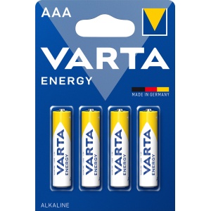 Baterie Varta Energy AAA 1.5V R3 • Set 4 buc