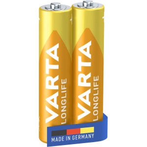 Baterie Varta LongLife AAA,LR03, MN2400; Blister 2 buc