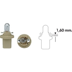 Bec Magneti Marelli PB5 12V 1.5W B8.5d Bej