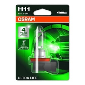 Bec Osram Ultra Life H11 12V 55W PGJ19-2