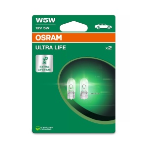 Bec Osram Ultra Life W5W 12V 5W W2.1X9.5s Set 2 buc