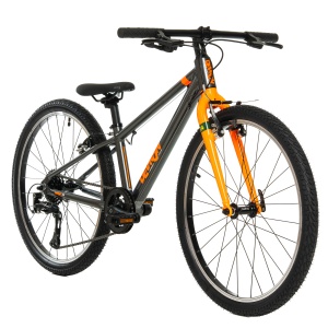 Bicicleta Copii Devron Urbio U2.4 Super Light - 24 Inch, Gri-Portocaliu