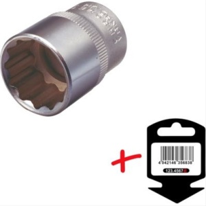 Cap de clichet 1/2" cu 12 canturi, 29mm pe agățător- KS TOOLS - 917.1366-E
