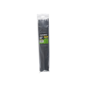 Coliere plastic 4,8x400 Negru - Set 100 buc