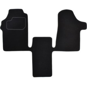 Covoras auto MAMMOOTH, Velur, pentru MERCEDES VITO / MIXTO (W639), VITO (W639) 2003+ DELIVERY VAN, Negru