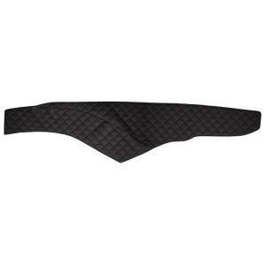 Covoras de Bord Piele EKO Matlasată Negru/Roșu pentru Mercedes Actros MP4 / MP5