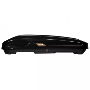 Cutie portbagaj MODULA Falcon cu deschidere dubla, Negru lucios, 550l - 206x90x43cm