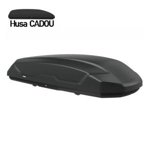 Cutie portbagaj Thule Pulse 2 L, deschidere dubla, Negru Mat, 450L - 194x84x39 cm