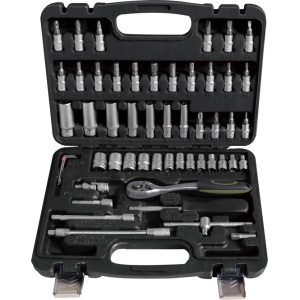 HR TRUSA 52 PIESE 1/4" CR-V