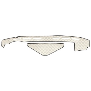Husa bord camion F-Core, Piele-ECO, pentru RENAULT T, Bej