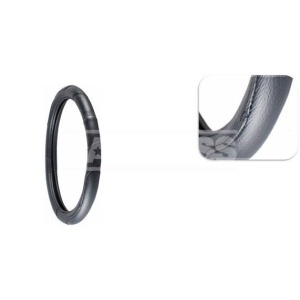 Husa Volan Piele Negru 37-39 CM