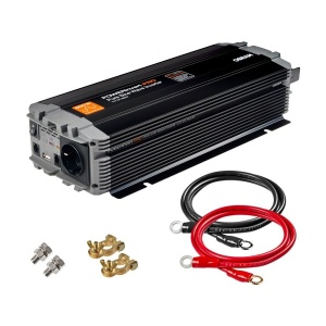 Invertor cu undă sinusoidală pură Osram 12V 600W POWERinvert PRO OEINVPAR6 RCD