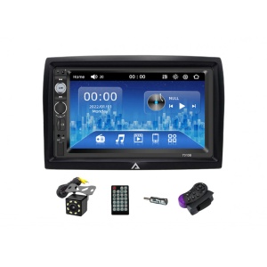 [KIT] MP5 Player pentru FIAT , PEUGEOT , CITROEN, WinCE, Bluetooth, USB, CardSD, Camera Marsarier, Auxiliar, Mirrorlink, Touchscreen, - AD-BGP7010B,AD-BGRFI0262DIN