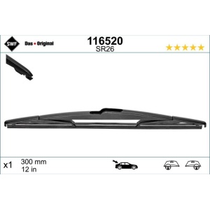 Lamela stergator spate SWF Wiper Rear LHD/RHD 300 mm