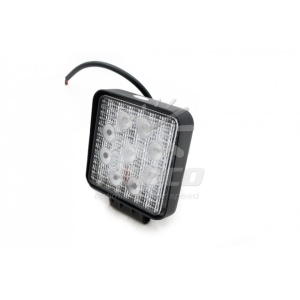 Lampă de lucru LED, dreptunghiulară, 12/24V, 9X3W