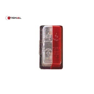 LAMPA DE POZITIE FE88, TRANSPARENT+ROSU - VIGNAL