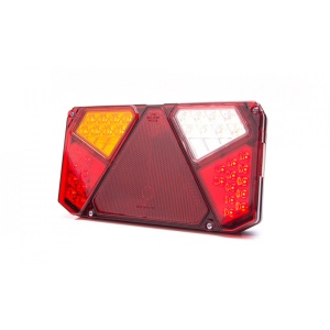 Lampă spate multifuncțională, WAS, LED stânga, 5 funcții, 12/24V, W125DL
