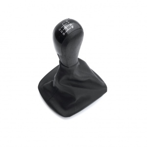 Manson cu nuca schimbator compatibil Skoda Octavia II 2004-2011 6 viteze, nuca neagra