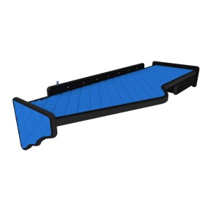 Masa bord, F-CORE, cu led si sertar, model lung, pentru SCANIA L,P,G,R,S, P,G,R,T, 2010+, Albastru