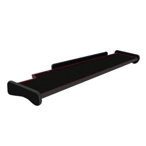 Masa bord, F-CORE, model lung, pentru MAN TGX, 2007+, Negru/ Rosu