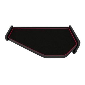 Masa bord, F-CORE, pentru RENAULT PREMIUM 2, fara spatiu in bord, 2005+, Negru/ Rosu