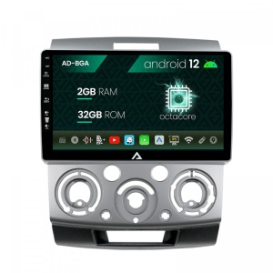Navigatie Ford Ranger , Mazda BT50 (2007-2012), Android 12, A-Octacore , 2GB RAM , 32GB ROM, 9 Inch - AD-BGA9002,AD-BGRKIT136
