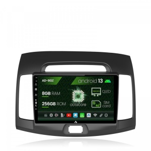 Navigatie Hyundai Elantra (2006-2011), Android 13, Z-Octacore , 8GB RAM , 256GB ROM, 9 Inch - AD-BGZ9008,AD-BGRKIT178