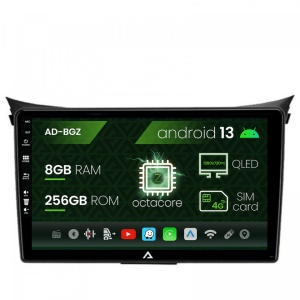 Navigatie Hyundai I30 (2012-2016), Android 13, Z-Octacore , 8GB RAM , 256GB ROM, 9 Inch - AD-BGZ9008,AD-BGRKIT217V2