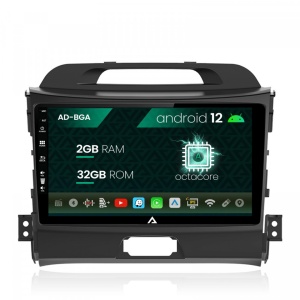 Navigatie Kia Sportage (2010-2016), Android 12, A-Octacore , 2GB RAM , 32GB ROM, 9 Inch - AD-BGA9002,AD-BGRKIT146