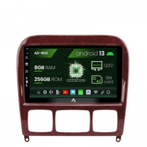 Navigatie Mercedes Benz S-Class (1998-2005), Android 13, Z-Octacore , 8GB RAM , 256GB ROM, 9 Inch - AD-BGZ9008,AD-BGRKIT408 - Img 1