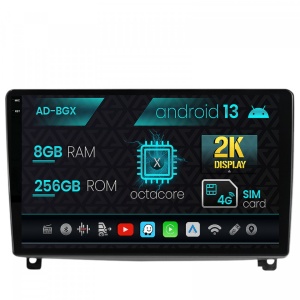 Navigatie Peugeot 407 (2004-2011), Android 13, X-Octacore , 8GB RAM , 256GB ROM, 9.5 Inch - AD-BGX9008,AD-BGRKIT266V3