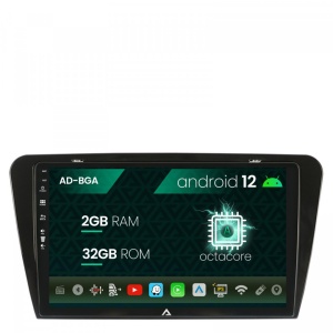 Navigatie Skoda Octavia 3 (2013-2018), Android 12, A-Octacore , 2GB RAM , 32GB ROM, 10.1 Inch - AD-BGA10002,AD-BGRKIT026
