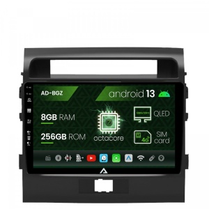Navigatie Toyota Land Cruiser 200 (2007-2015), Android 13, Z-Octacore , 8GB RAM , 256GB ROM, 9 Inch - AD-BGZ9008,AD-BGRKIT075